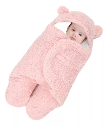 Mante de dormir invierno bebe oso